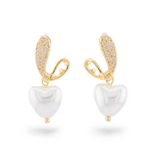 Bijoux fantaisie en laiton Boucles d'oreilles en laiton MUMINGEH640