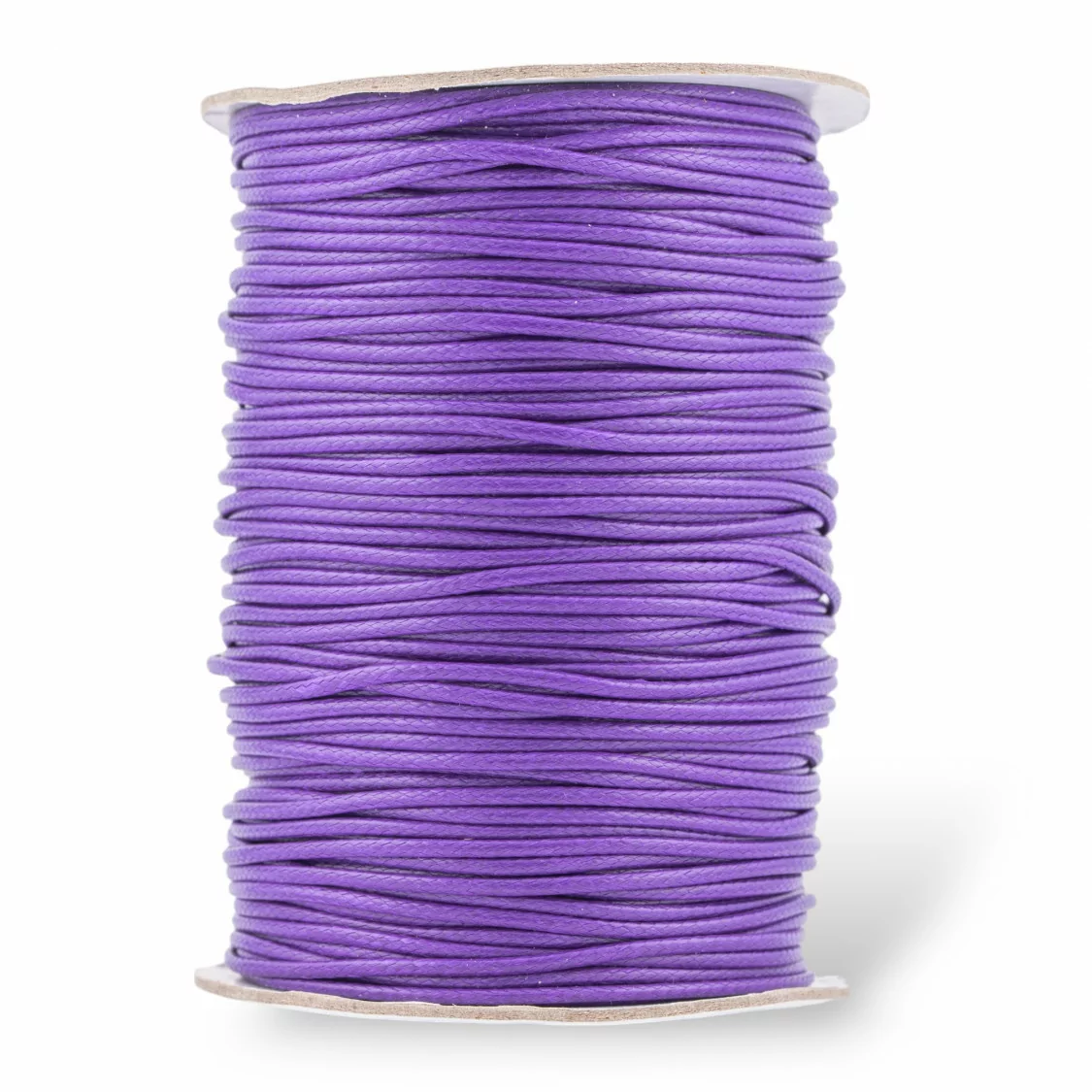 Cordone Cordoncino In Cotone Cerato 1,5mm 80 Metri Viola-CORDONCINO CERATO | Worldofjewel.com