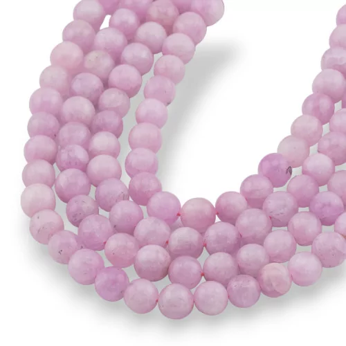 Kunzite Milk Tondo Liscio (ASG) 8mm-KUNZITE | Worldofjewel.com