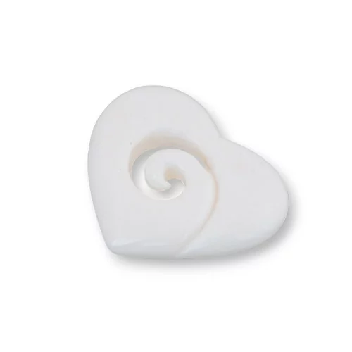 Τρυπημένο Heart Bone Component 37x30mm 1τεμ