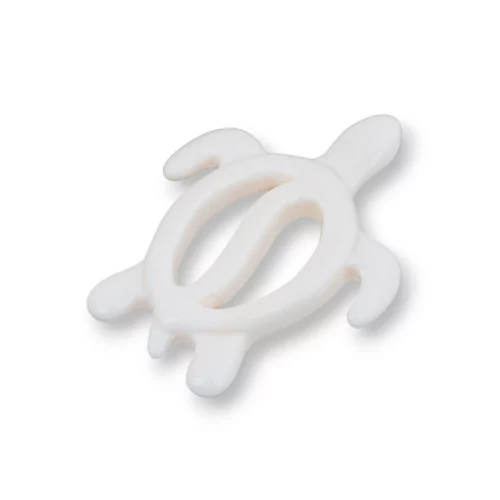 Turtle Bone Component 35x45mm 1pc