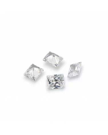 Gemma Cubic Zirconia Zircone Taglio Rettangolo 10x12mm 4pz-PIETRE DA CASTONE E ZIRCONI | Worldofjewel.com