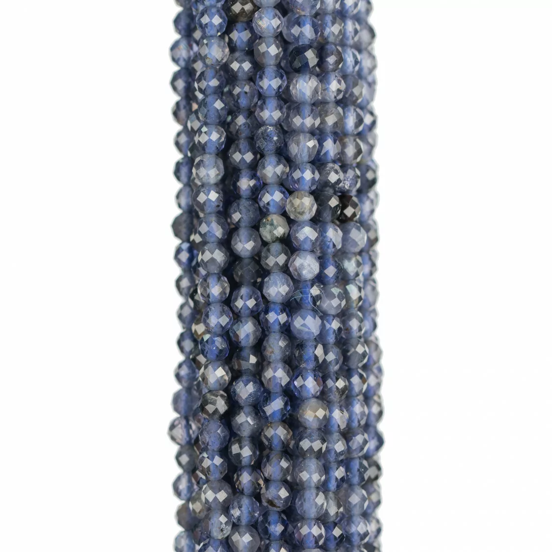 Iolite Perlina Tonda Sfaccettata Diamond Cut 2,5mm-PERLINE DIAMOND CUT | Worldofjewel.com