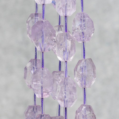 Amethyst Lavender Clear Faceted Stone 14-20mm