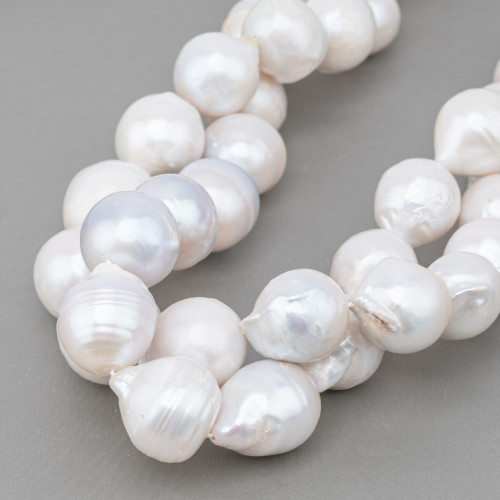 Baroque Drop River Pearls (RLG) 150-160gr White