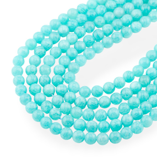 Amazonite Round Smooth First Choice Intense 8mm