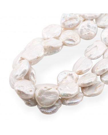 Perle Di Fiume Barocche Piatte (REE) Bianco 70-75gr-PERLE BAROCCHE | Worldofjewel.com