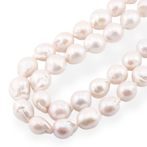 Baroque Teardrop River Pearls (YNG) 120-130γρ