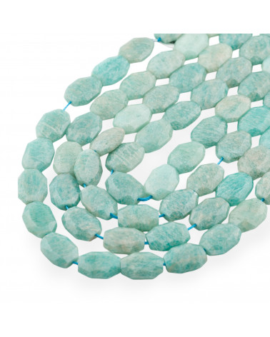 Amazzonite Sasso Irregolare Piatto Sfaccettato 12x16mm-AMAZONITE | Worldofjewel.com