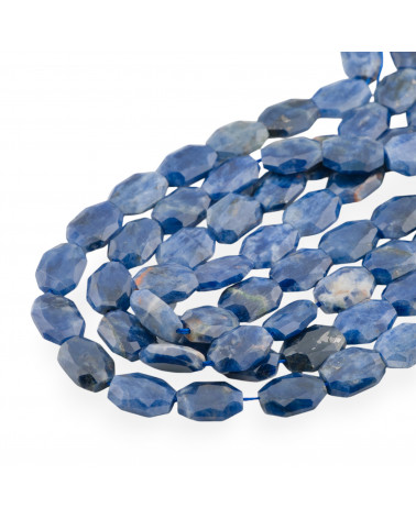 Sodalite Sasso Irregolare Piatto Sfaccettato 12x16mm-SODALITE | Worldofjewel.com