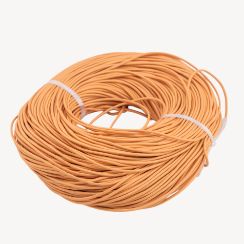 Corda di Vera Pelle Diametro 2mm Confezione da 90 Metri Arancio