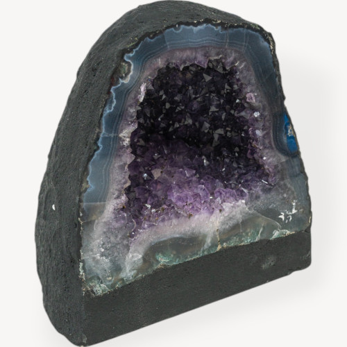 Geode di Ametista Naturale 19.5x20cm peso 6.76kg