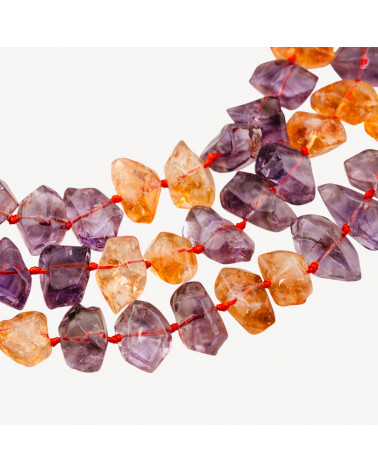Ametista e Citrino Sasso Irregolare-AMETISTA CLASSICA | Worldofjewel.com