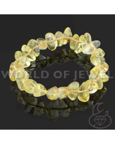 Bracciale Di Quarzo Citrino Sassi-BRACCIALI DI PIETRE DURE | Worldofjewel.com