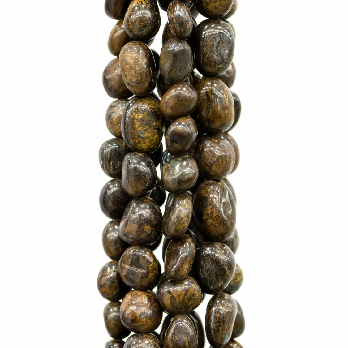 Bronzite Sasso Burattato 6x8mm-BRONZITE SCURO | Worldofjewel.com