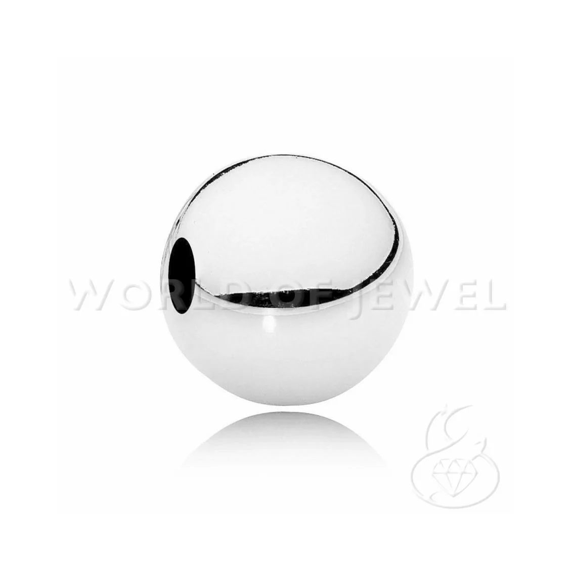 Distanziatore Palline Di Ottone 5mm 150gr Argentato-PALLINE LISCE | Worldofjewel.com