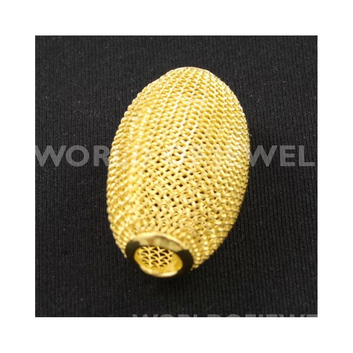 Distanziatori Di Ottone A Gabbia Ovale 23x15mm 15pz Dorato-CONNETTORI LISCI | Worldofjewel.com