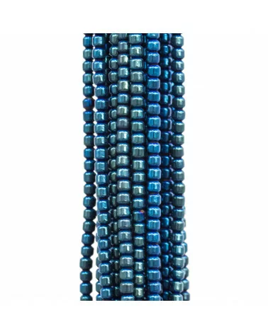 Ematite Cilindro 2x2mm Blu-EMATITE BLU | Worldofjewel.com